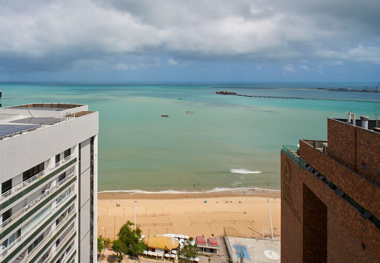 Apartamento em Fortaleza - Apartamento Beira-mar com Academia no Mucuripe