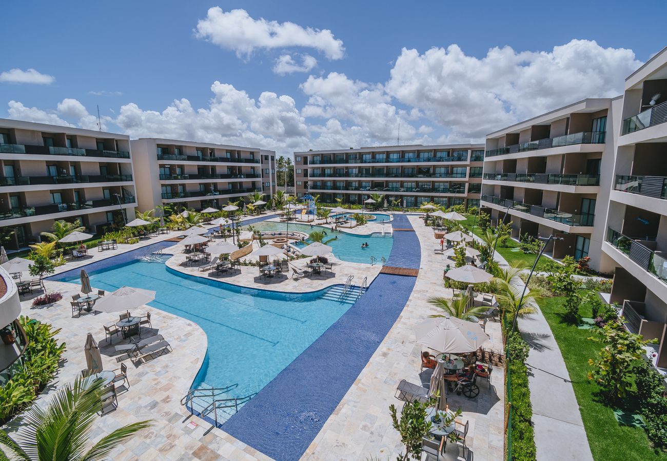 Apartamento em Ipojuca - Flat pé na areia c lazer de clube em Muro Alto PE