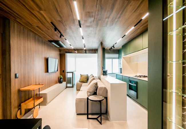 Apartamento em Barueri - Apartamento Climatizado com Garagem em Alphaville