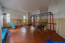 Apartamento em Santos - Apto Beira Mar em Cond. c Salão de Jogos e Quadra