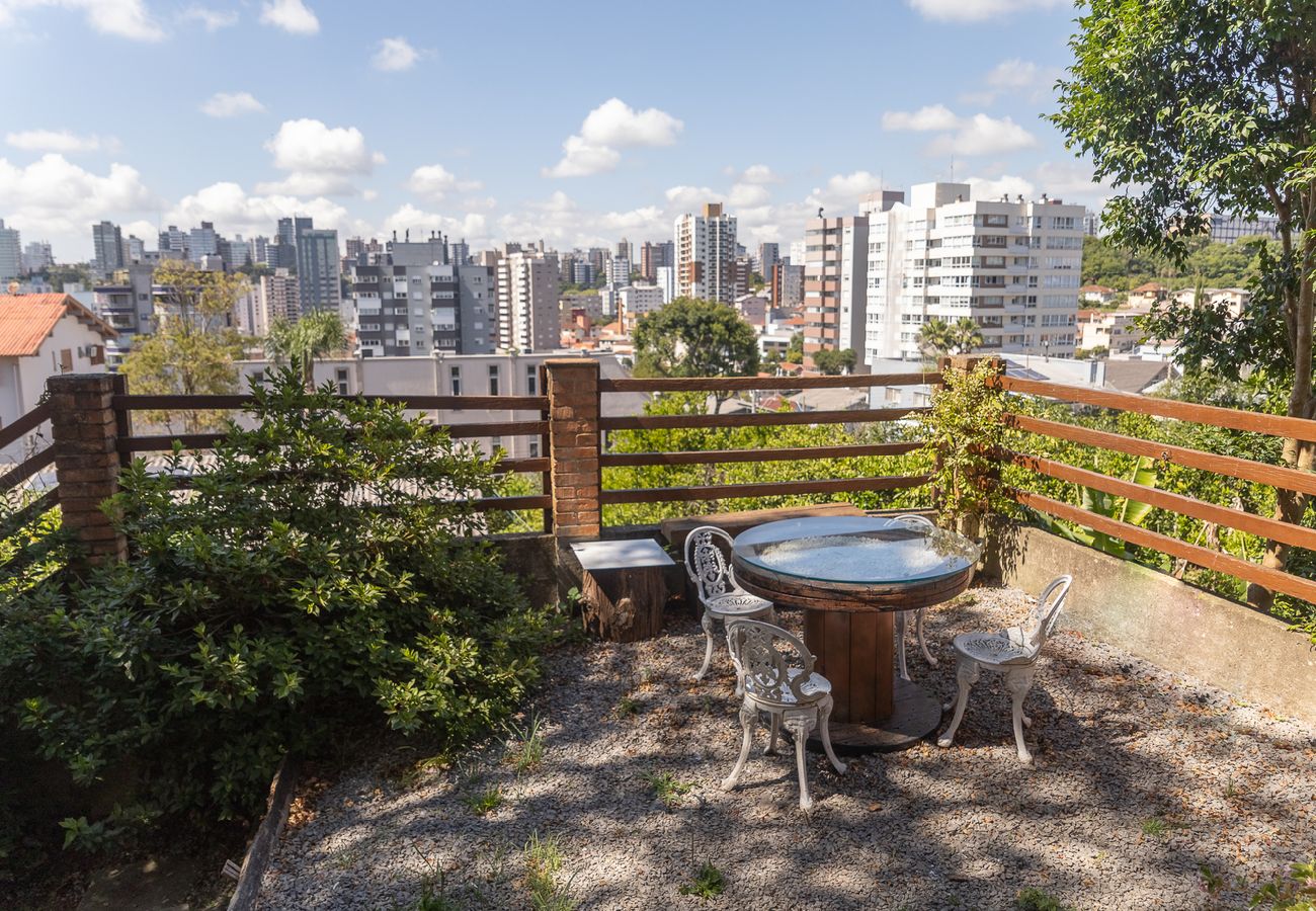 Casa em  - Casa com Vista, Lareira e Churrasqueira na Serra