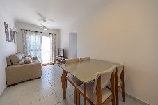 Apartamento em Santos - Apto com Garagem a 240m da Praia em Vila Mirim