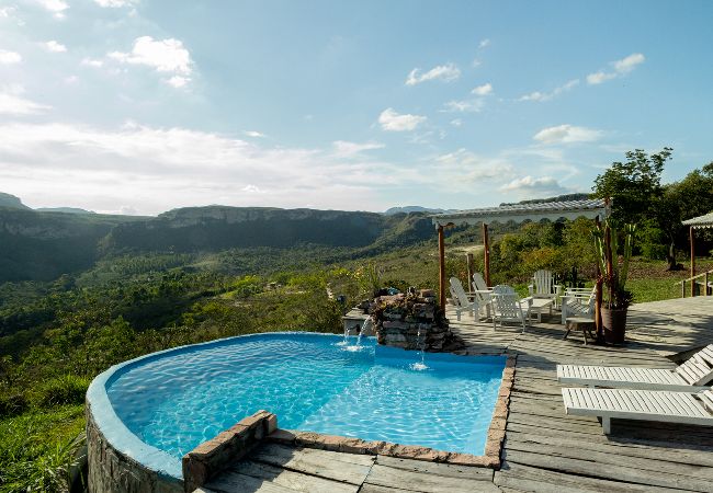 Casa em Iramaia - Casa de Campo Paraíso da Serra com Piscina e Vista