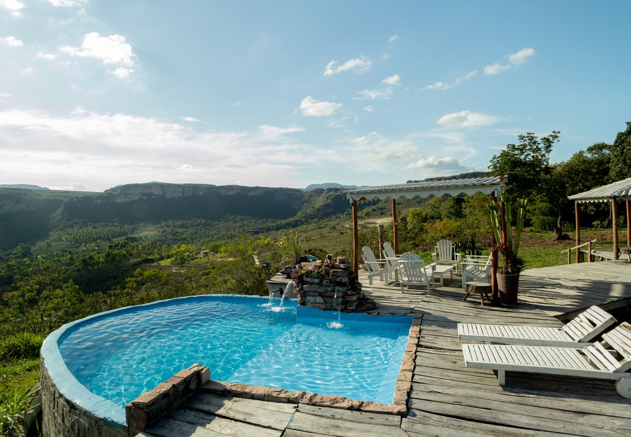 Casa em Iramaia - Casa de Campo Paraíso da Serra com Piscina e Vista