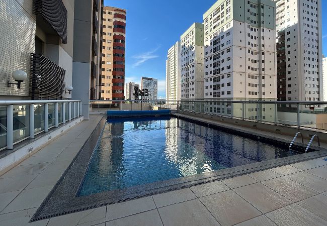 Apartamento em  - Flat com Piscina, Academia e Sauna em Águas Claras