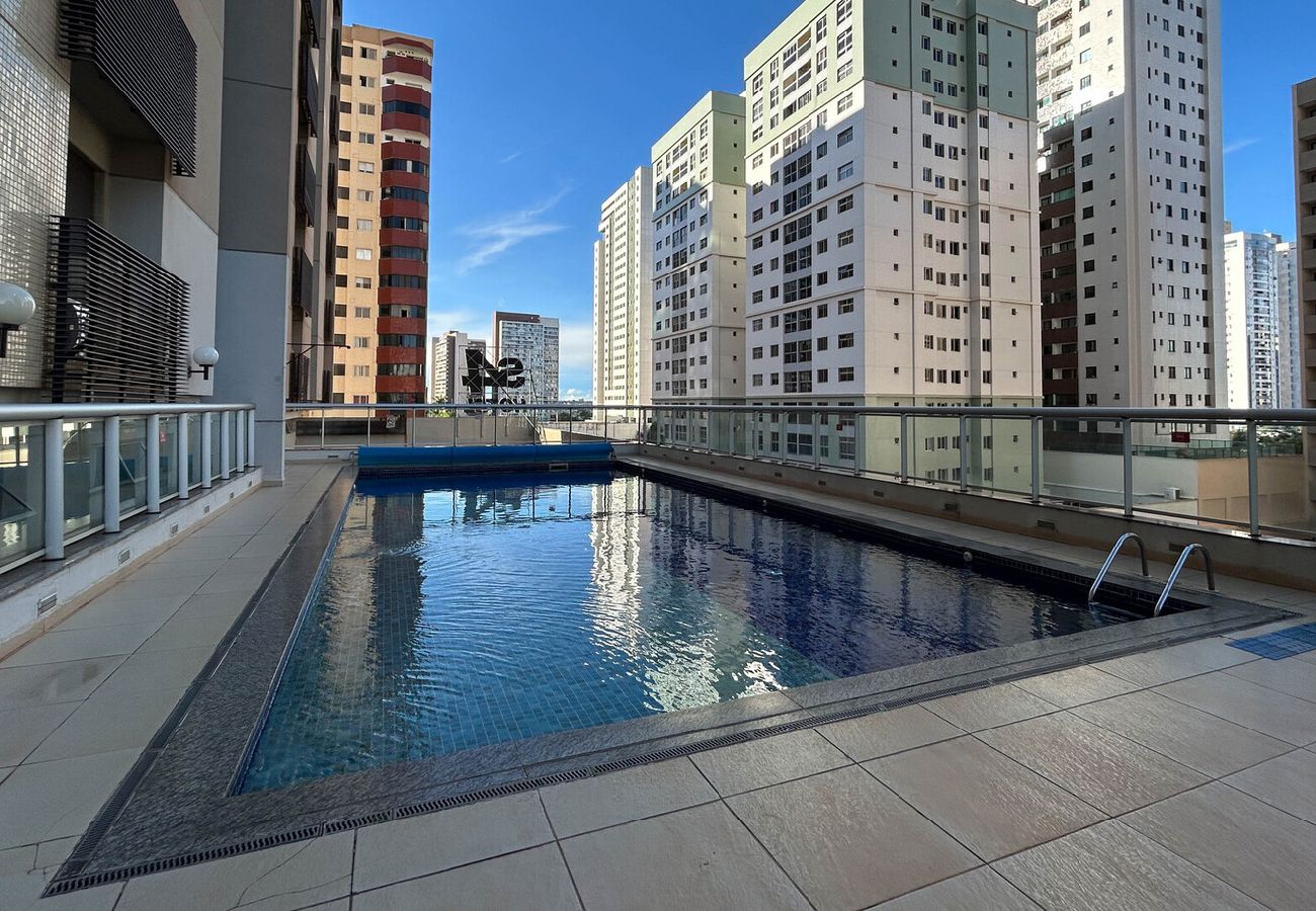 Apartamento em  - Flat com Piscina, Academia e Sauna em Águas Claras