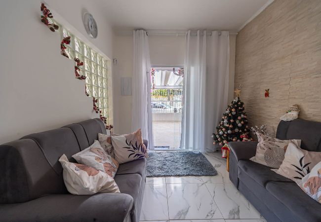 Casa em Praia Grande - Casa na Praia Grande: Pet friendly e com Garagem