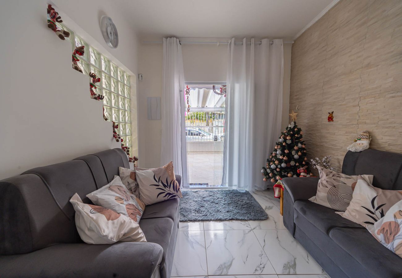 Casa em Praia Grande - Casa na Praia Grande: Pet friendly e com Garagem