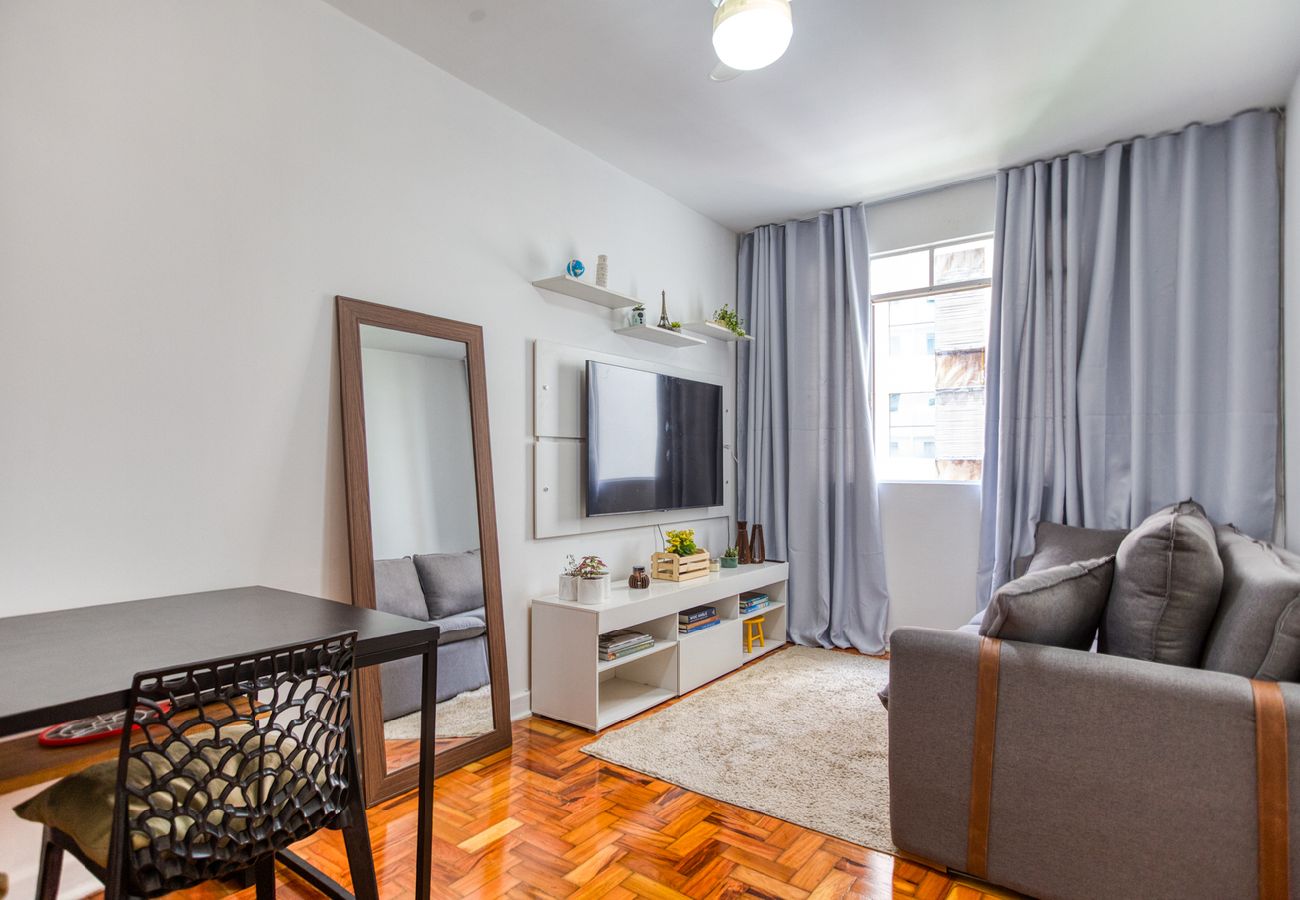 Apartamento em São Paulo - Apto com Smart Lock a 250m da Paulista e do Metrô