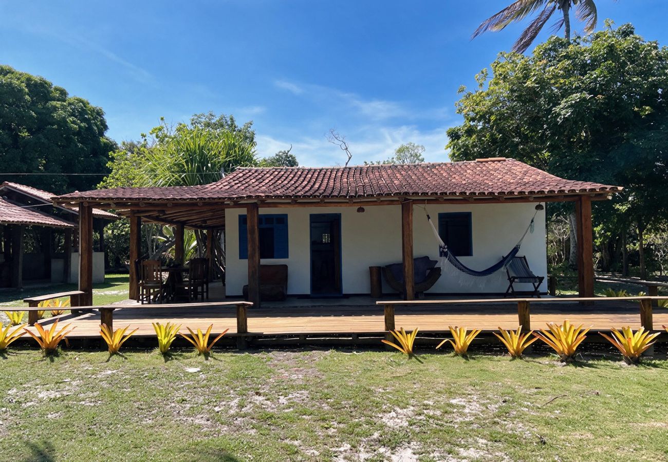 Casa em Prado - Casa Moreira: Varanda e Praia a 200m Corumbau  o