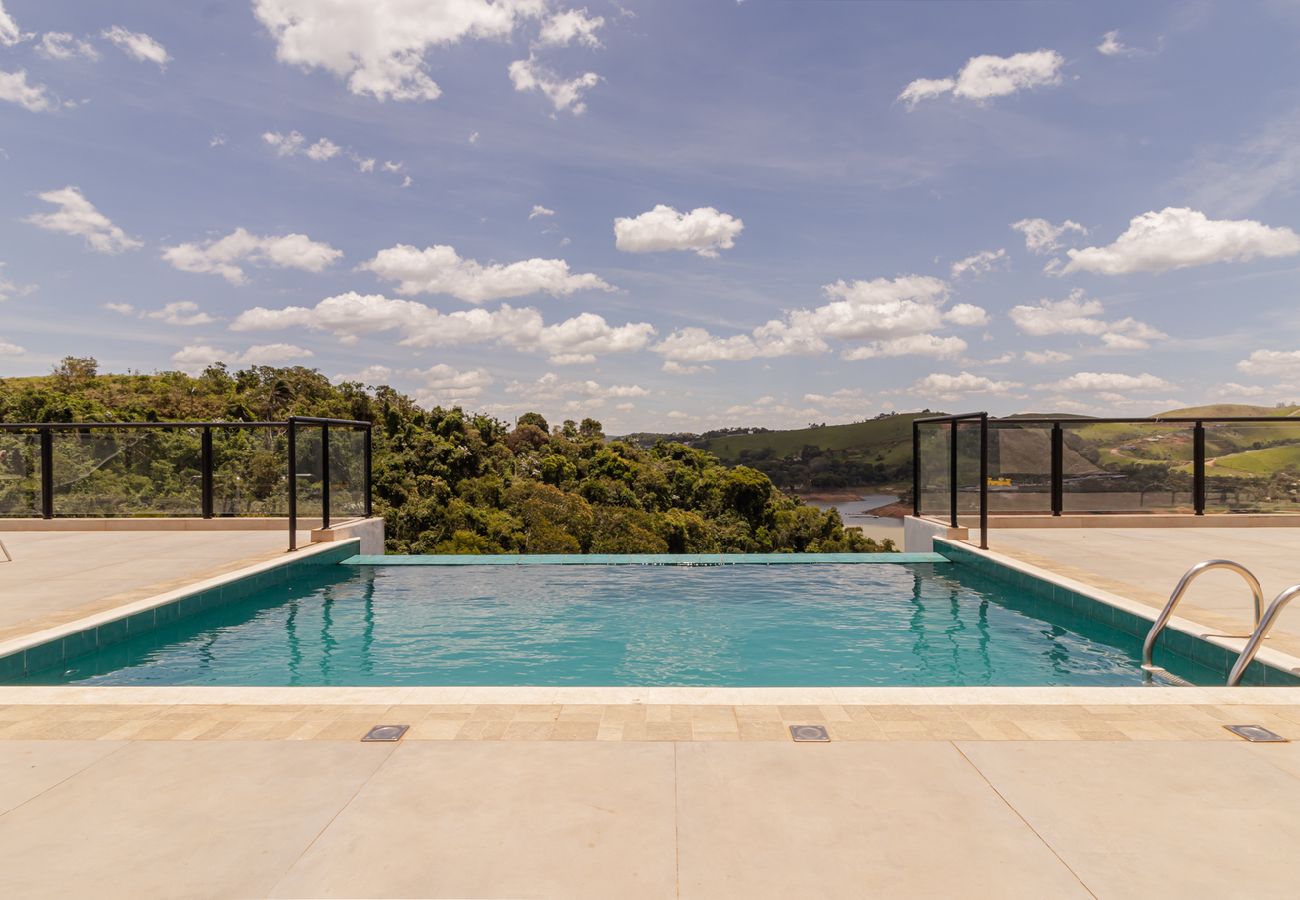 Casa em Igaratá - Casa Alto Padrão com Piscina, Sauna e Vista