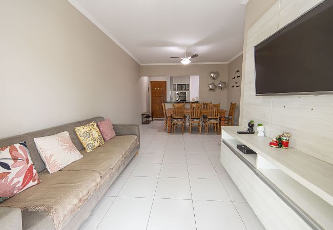 Apartamento em Praia Grande - Apto com Garagem a 300m da Praia no Vila Tupi