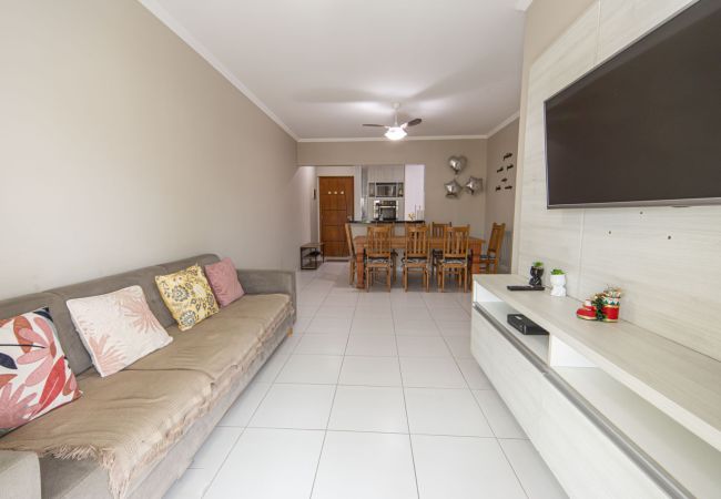 Apartamento em Praia Grande - Apto com Garagem a 300m da Praia no Vila Tupi