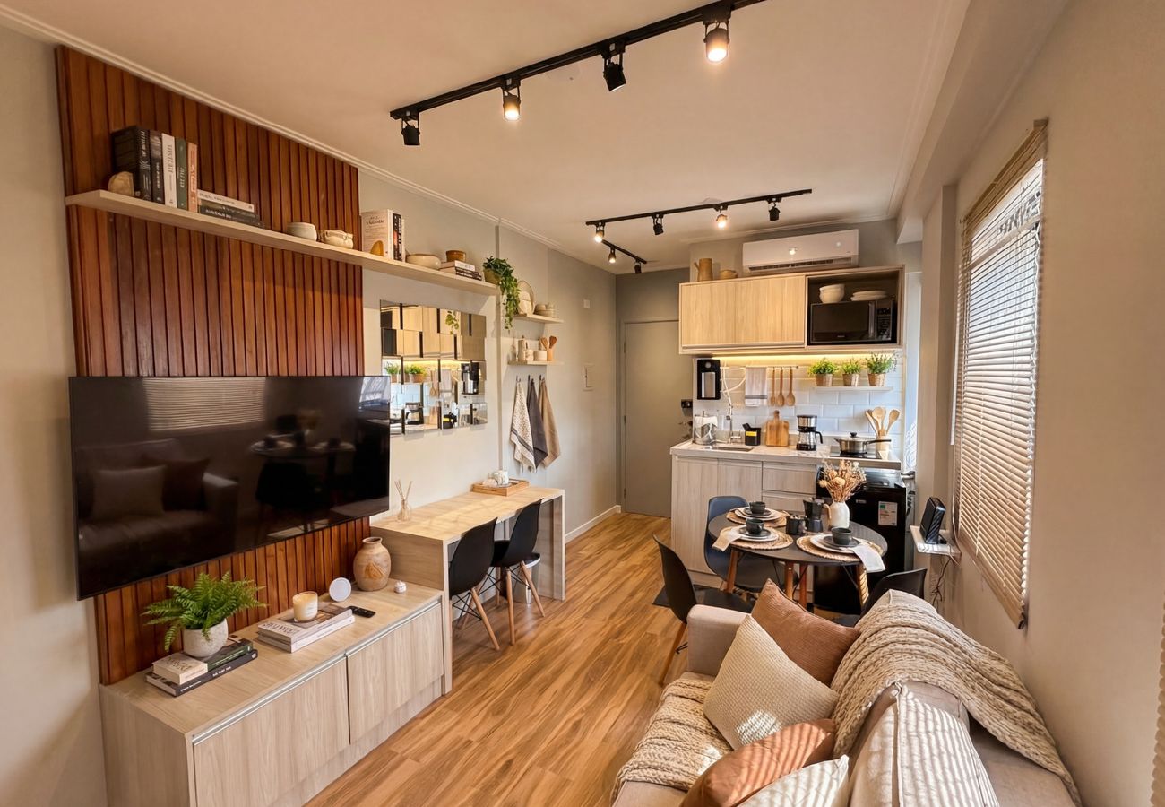 Apartamento em São Paulo - Loft na Frei Caneca a poucos passos da Paulista