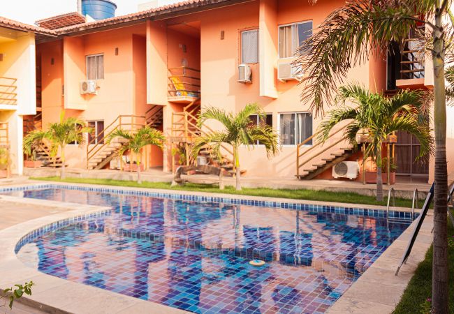 Apartamento em Luís Correia - Apto com Wi Fi, Garagem e Piscina a 100m da Praia