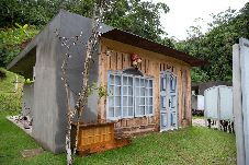Casa em Domingos Martins - Chalé Casa Carmen Imperial com Banheira e Natureza