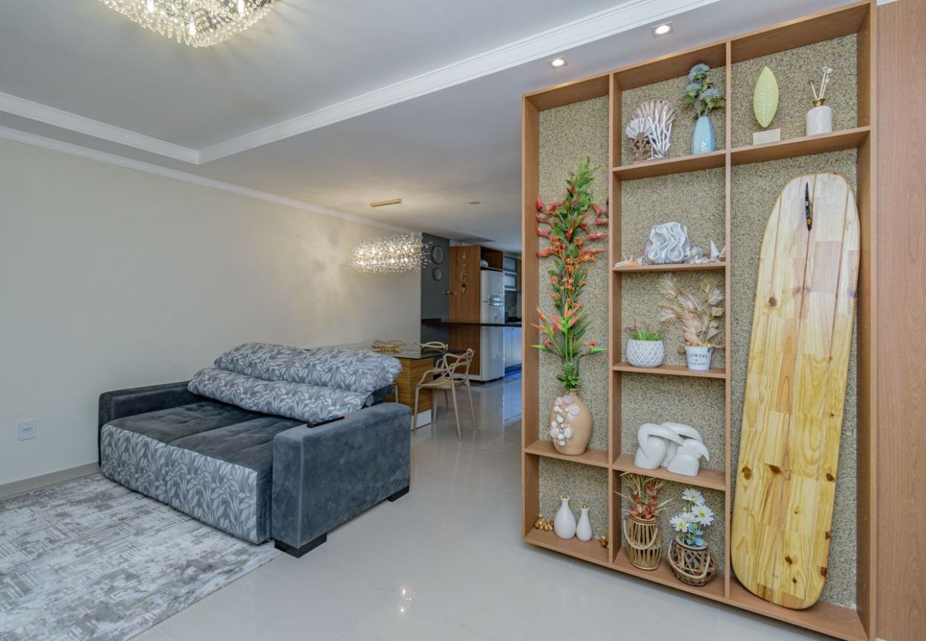 Apartamento em Florianópolis - Apto Climatizado c Churrasqueira nos Ingleses