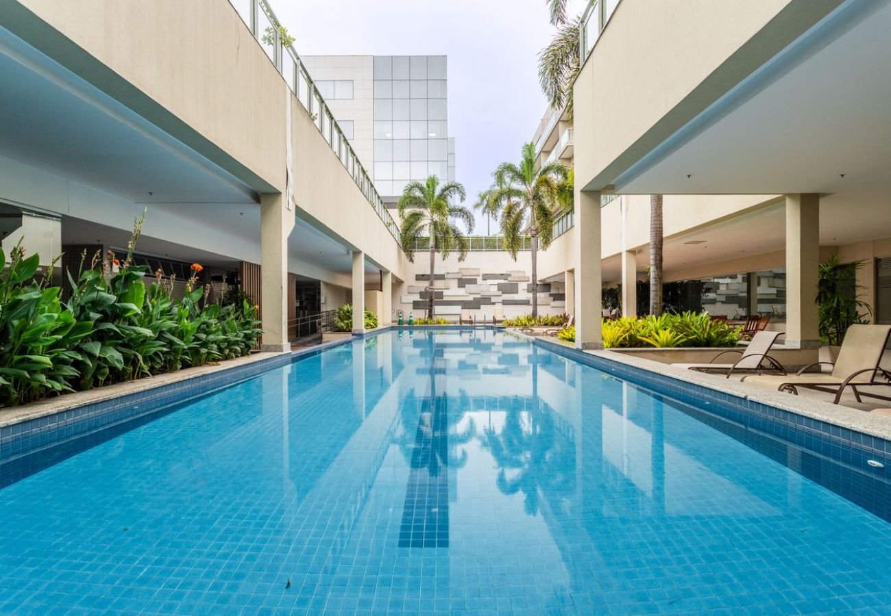 Apartamento em Rio de Janeiro - Apto Pet Friendly c 2 suítes e Garagem na Barra