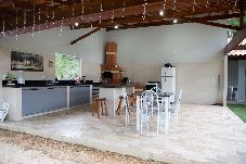 Casa em Domingos Martins - Casa de Campo com Vista, Piscina e Churrasqueira