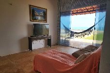 Casa em Beberibe - Casa Pé na Areia com Piscina e Ar em Morro Branco