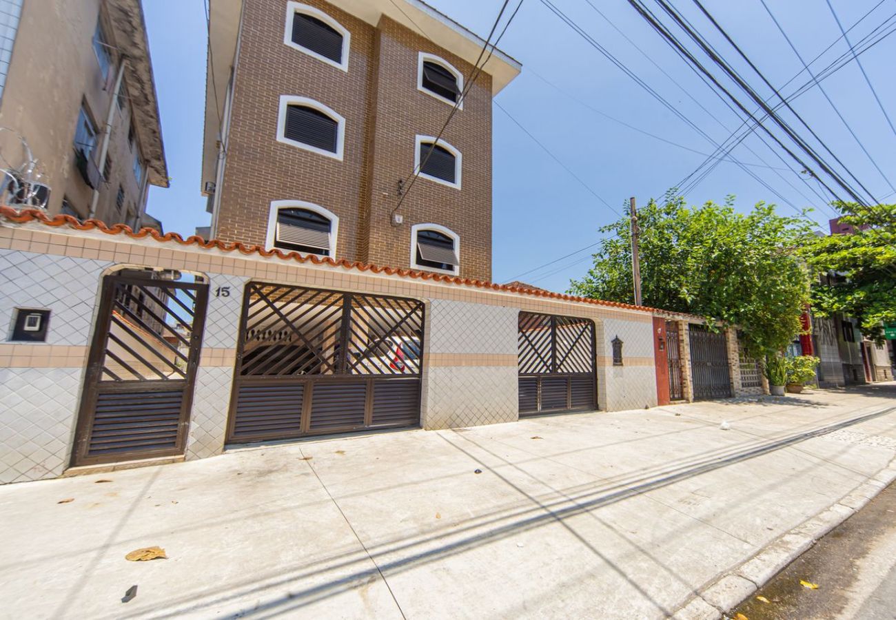 Apartamento em Santos - Apto 2 Quarto com Ar Condicionado em Vila Mathias