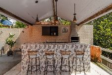 Chalé em São Lourenço da Serra - Chalé c Piscina, Churrasqueira, Cachoeira e Trilha