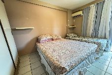 Apartamento em Natal - Apto com Garagem a 500m da Praia de Ponta Negra