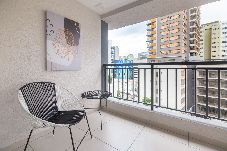 Estúdio em São Paulo - Apto a 350m do Metrô com Piscina e Academia