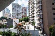 Apartamento em São Paulo - Studio com Varanda ao Lado da Estação Pinheiros