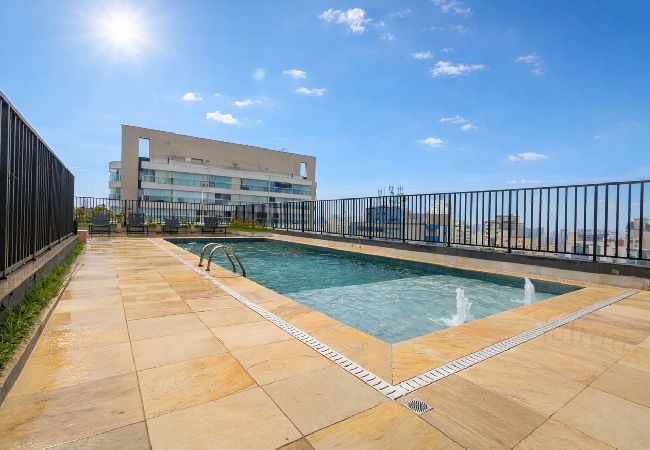 Estúdio em São Paulo - Studio de Alto Padrão com Piscina na Vila Mariana