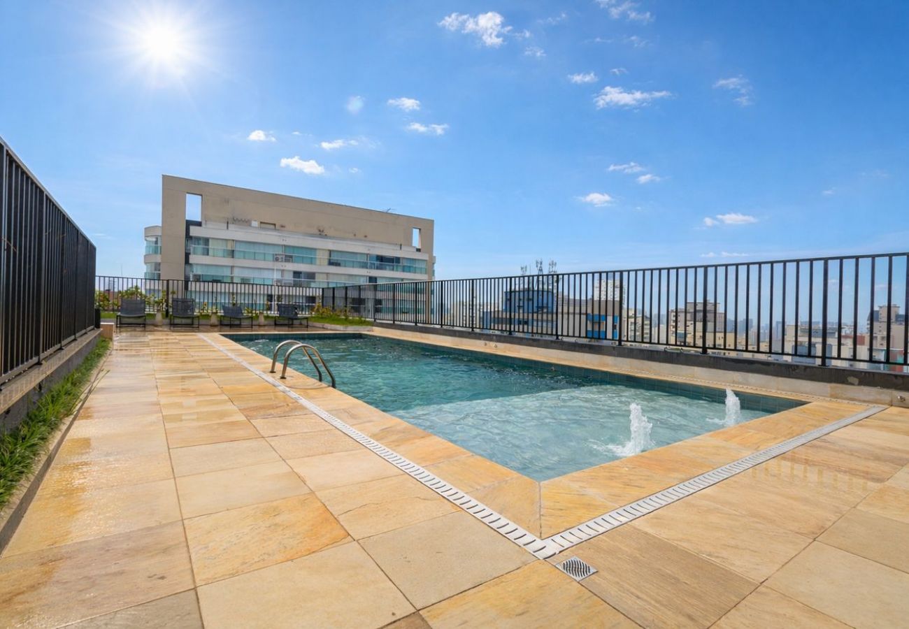 Estúdio em São Paulo - Studio de Alto Padrão com Piscina na Vila Mariana