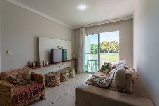 Apartamento em Guarapari - Apto com Piscina, Sauna e Garagem a 120 m da Praia