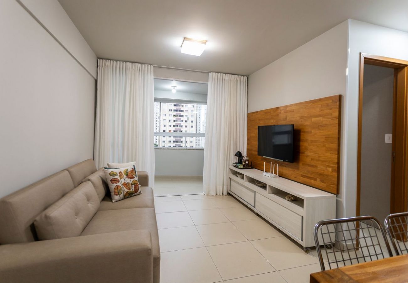 Apartamento em Goiânia - Apto com Garagem e Ar Condicionado no Setor Bueno