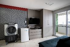 Estúdio em Goiânia - Studio c Varanda, Garagem e Jacuzzi - Jardim Goiás