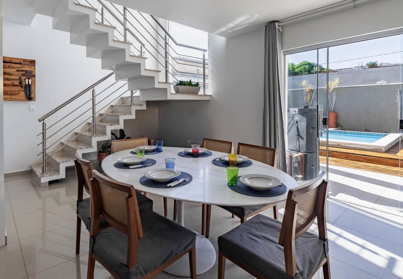 Casa em Santa Cruz Cabrália - Casa c/ Piscina e Churrasqueira em Coroa Vermelha
