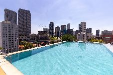 Estúdio em São Paulo - Studio com Piscina a 350m do metrô - Vila Madalena
