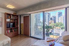 Estúdio em São Paulo - Studio com Piscina a 350m do metrô - Vila Madalena