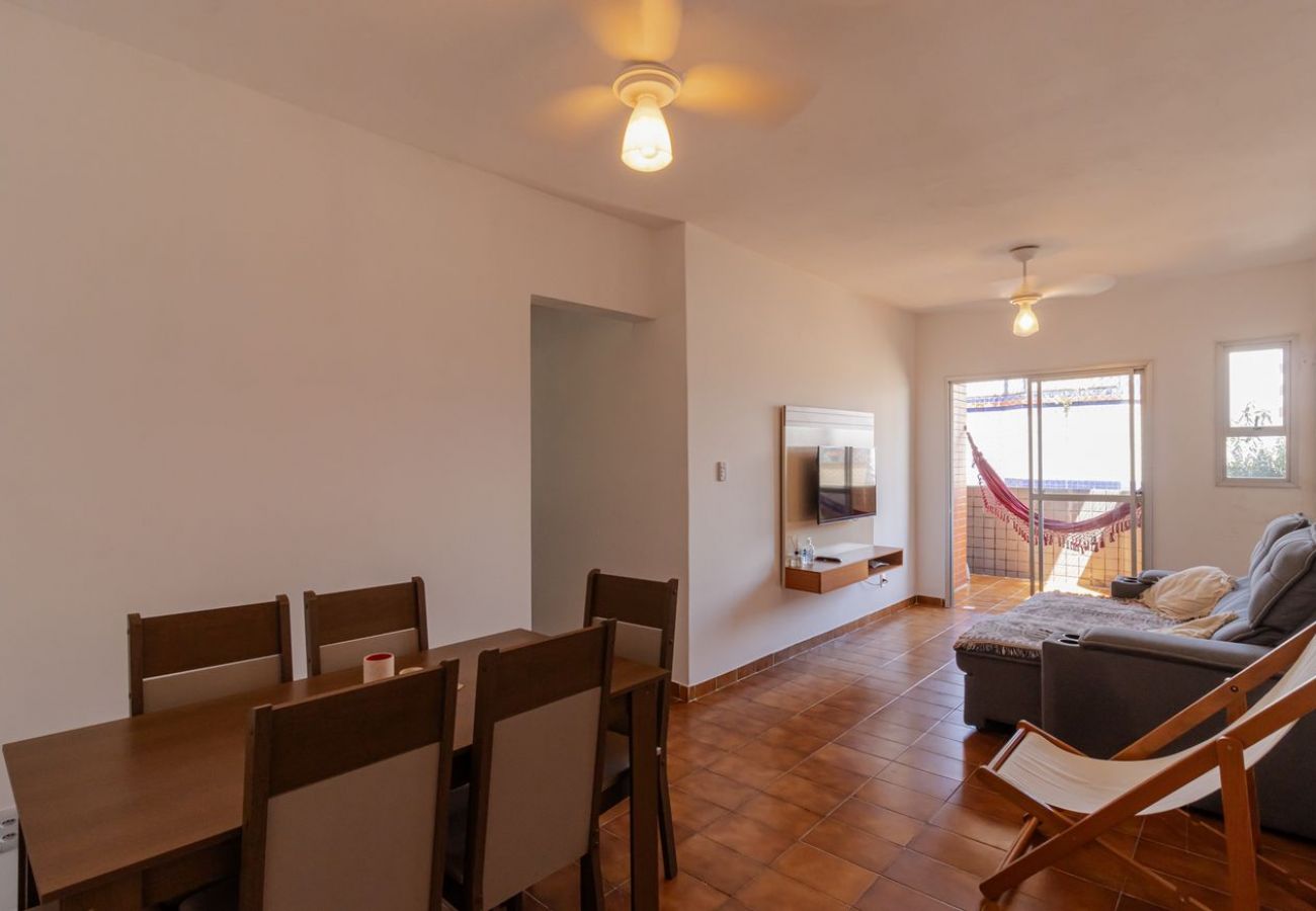 Apartamento em Praia Grande - Apto c/ Garagem a 230 metros da Praia no Vila Tupi