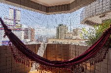 Apartamento em Praia Grande - Apto c/ Garagem a 230 metros da Praia no Vila Tupi