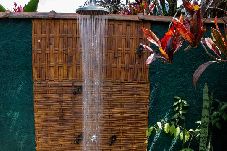 Casa em Ubatuba - Casa com 2 suítes e Churrasqueira no Figueira