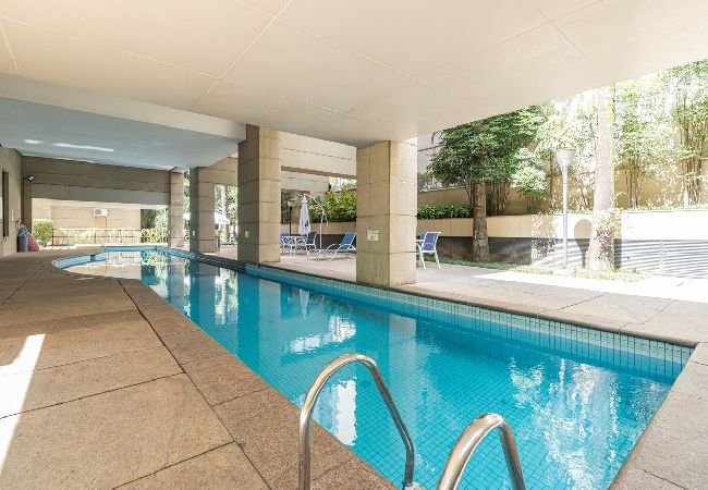 Estúdio em São Paulo - Studio com Academia e Sauna perto do Aeroporto