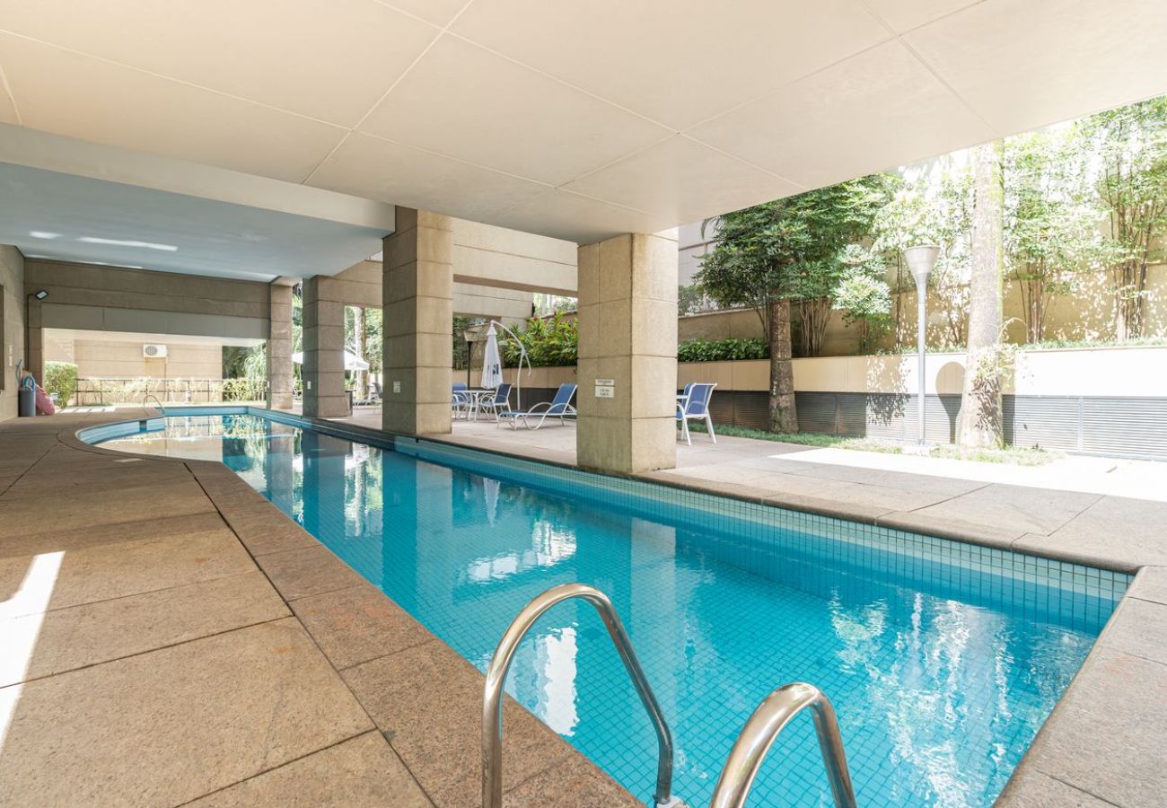 Estúdio em São Paulo - Studio com Academia e Sauna perto do Aeroporto