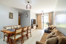 Apartamento em Ilhéus - Apto Pé na Areia com Piscina, Academia e Hidro