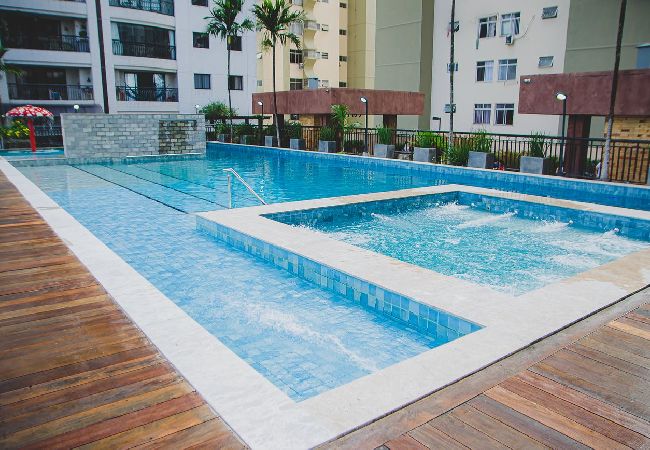 Apartamento em Belém - Apartamento c/ Varanda, Ar, Piscina, Sauna e Hidro
