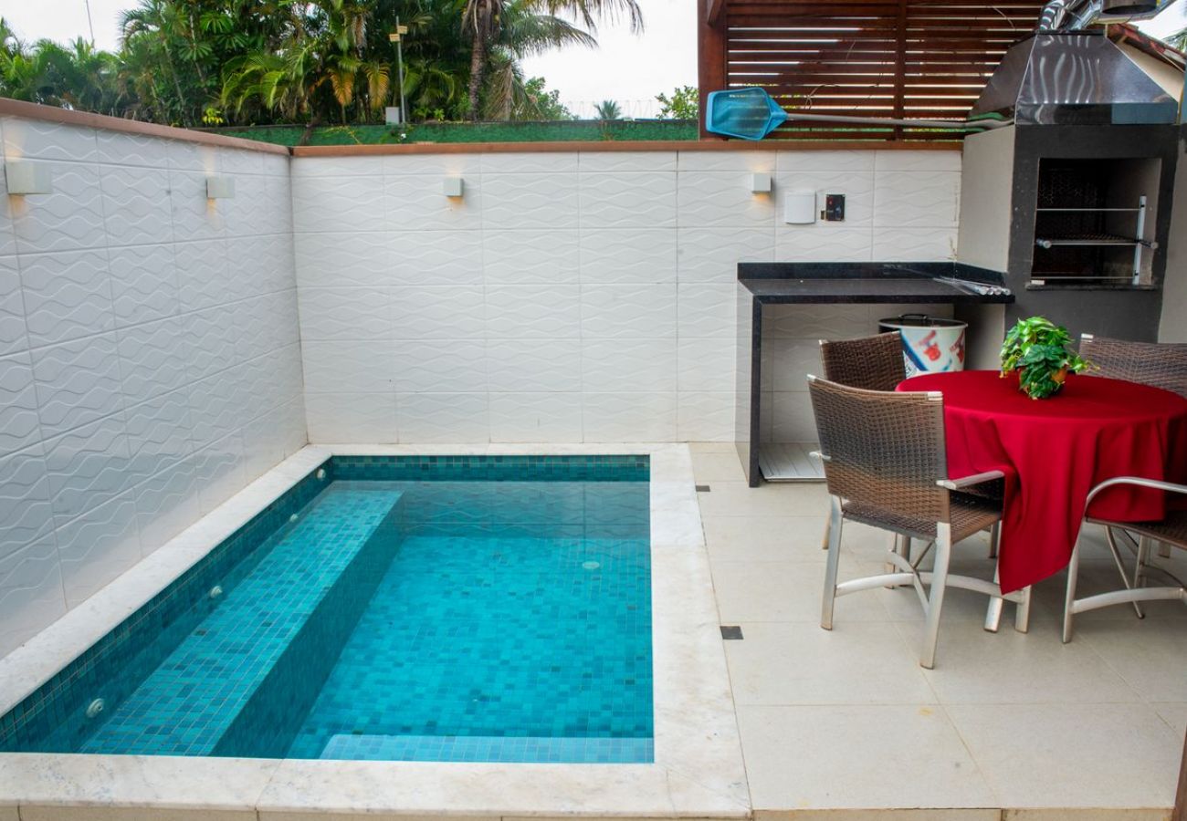 Casa em São Sebastião - Casa em Maresias para 8 pessoas a 350m da praia