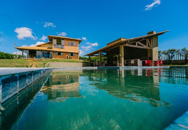 Casa em Luís Correia - Casa Pé na Areia com Piscina a em Luís Correia