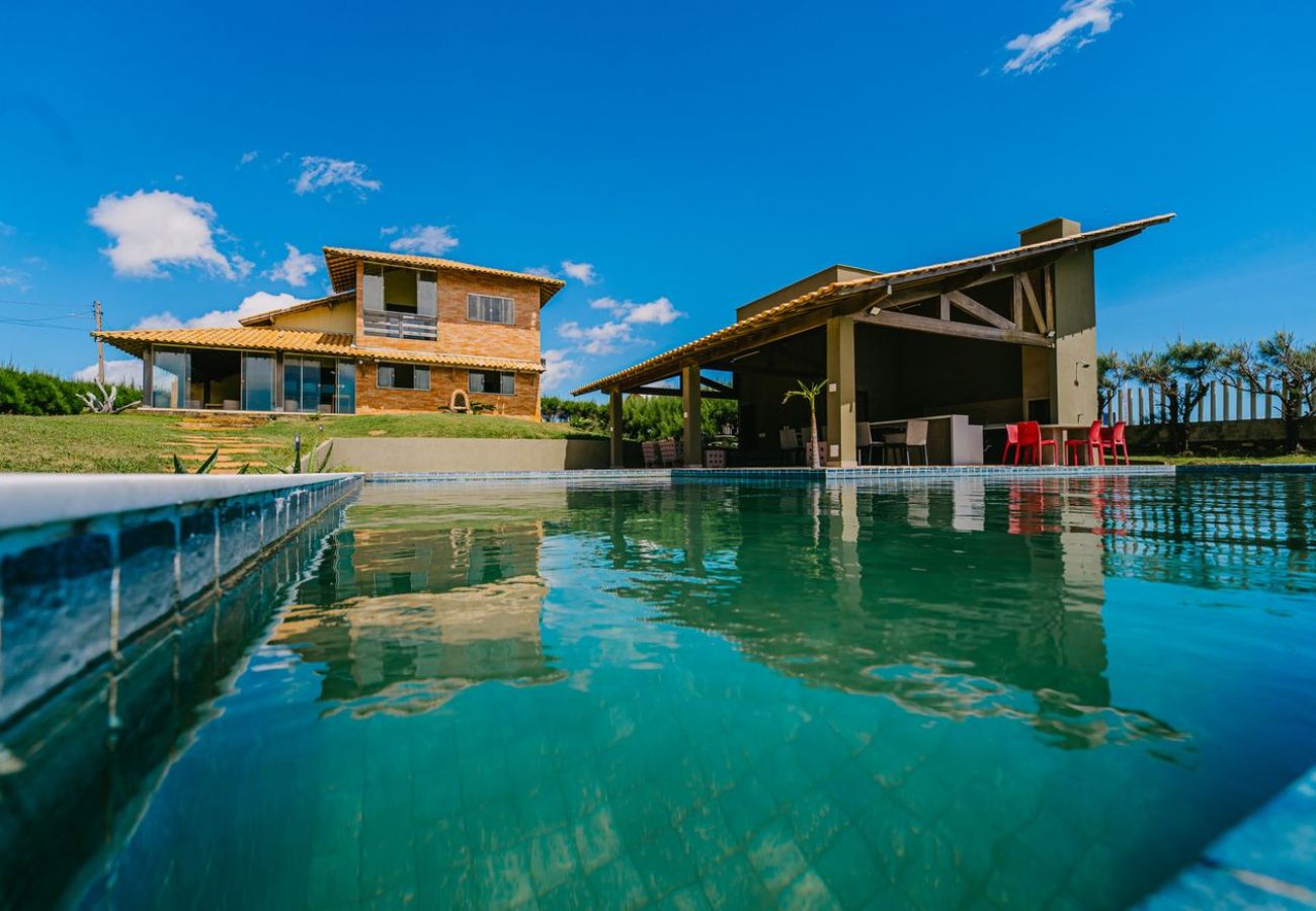Casa em Luís Correia - Casa Pé na Areia com Piscina a em Luís Correia