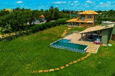 Casa em Luís Correia - Casa Pé na Areia com Piscina a em Luís Correia