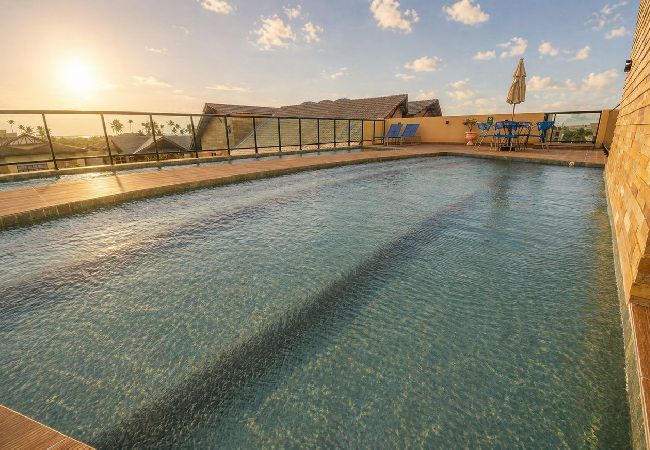 Estúdio em Ipojuca - Studio c Hidro Privativa e Piscina a 500m da Praia