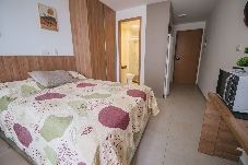 Apartamento em Ipojuca - Studio a 500m da Praia c Hidro Privativa e Piscina